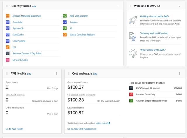 Getting started with AWS